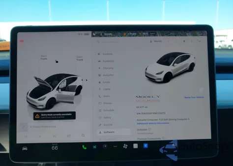 2022 Tesla Model Y Performance Dual Motor All-Wheel Drive from USA, damaged, VIN 7SAYGDEFXNF372072